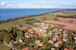 Vogelperspektive - Ferienwohnung Strandnest Rosenhagen bei Travemünde - Top-Hundeurlaub