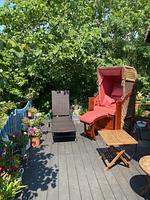 Terrasse - Captains lounge - Top-Hundeurlaub