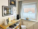 Küche / Küchenzeile - Ferienwohnung "Gerding" - Top-Hundeurlaub