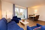 Wohnzimmer - Nr 27  Apartment mit 3 Schlafzimmern,Parkplatz am Haus ,Hund erlaubt - Top-Hundeurlaub