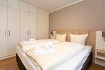 Schlafzimmer - Nr 27  Apartment mit 3 Schlafzimmern,Parkplatz am Haus ,Hund erlaubt - Top-Hundeurlaub