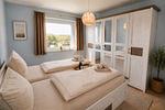 Schlafzimmer - Weitblick inkl. Saisonstrandkorb - Top-Hundeurlaub