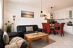 Wohnzimmer - Residenz Meeresbrandung - Top-Hundeurlaub