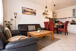 Wohnzimmer - Residenz Meeresbrandung - Top-Hundeurlaub