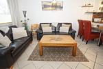 Wohnzimmer - Residenz Meeresbrandung - Top-Hundeurlaub