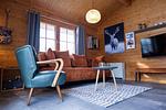 Wohnzimmer - Küstenhaus Silbermöwe - Top-Hundeurlaub