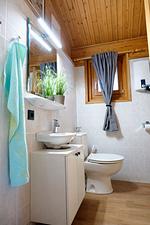Badezimmer - Küstenhaus Kormoran - Top-Hundeurlaub