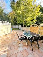 Terrasse - StrandGlück Duhnen - Top-Hundeurlaub