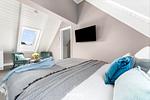 Schlafzimmer - Ferienwohnung Genießen St. Peter- Ording - Top-Hundeurlaub