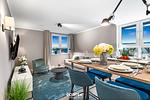Wohnzimmer - Ferienwohnung Abtauchen St. Peter Ording - Top-Hundeurlaub