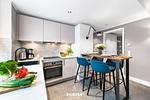 Küche / Küchenzeile - Ferienwohnung Abtauchen St. Peter Ording - Top-Hundeurlaub