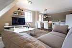 Wohnzimmer - Appartement Auszeit - Top-Hundeurlaub