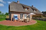Fassade / Eingang - Doppelhaushälfte Dorfhus - Top-Hundeurlaub