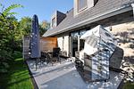 Terrasse - Doppelhaushälfte een - Top-Hundeurlaub