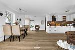 Küche / Küchenzeile - Ferienwohnung Winningmay III Füsing - Top-Hundeurlaub