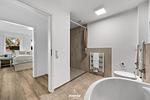Badezimmer - Ferienwohnung Winningmay III Füsing - Top-Hundeurlaub
