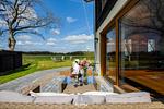 Terrasse - Ferienwohnung Winningmay III Füsing - Top-Hundeurlaub