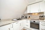 Küche / Küchenzeile - Appartement Dorfleben 1 - Top-Hundeurlaub