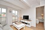 Wohnzimmer - Appartement Dorfleben 1 - Top-Hundeurlaub