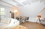 Wohnzimmer - Appartement Dorfleben 2 - Top-Hundeurlaub