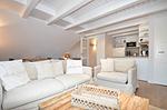 Wohnzimmer - Appartement Dorfleben 2 - Top-Hundeurlaub