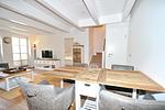 Wohnzimmer - Appartement Dorfleben 3 - Top-Hundeurlaub