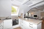 Küche / Küchenzeile - Appartement Dorfleben 3 - Top-Hundeurlaub