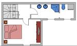 Grundriss - Appartement Dorfleben 3 - Top-Hundeurlaub