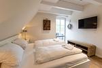 Schlafzimmer - Appartement Dorfleben 4 - Top-Hundeurlaub