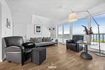 Wohnzimmer - Ferienwohnung Durchblick Olpenitz - Top-Hundeurlaub
