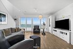 Wohnzimmer - Ferienwohnung Durchblick Olpenitz - Top-Hundeurlaub