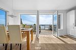 Küche / Küchenzeile - Ferienwohnung Durchblick Olpenitz - Top-Hundeurlaub