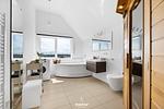 Badezimmer - Ferienwohnung Durchblick Olpenitz - Top-Hundeurlaub