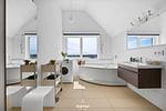 Badezimmer - Ferienwohnung Durchblick Olpenitz - Top-Hundeurlaub