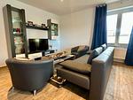 Wohnzimmer - Ferienwohnung "Siberian Husky" - Top-Hundeurlaub