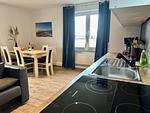 Küche / Küchenzeile - Ferienwohnung "Siberian Husky" - Top-Hundeurlaub