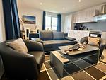 Wohnzimmer - Ferienwohnung "Siberian Husky" - Top-Hundeurlaub