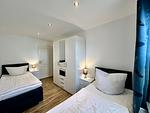 Schlafzimmer - Ferienwohnung "Siberian Husky" - Top-Hundeurlaub
