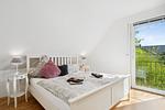 Schlafzimmer - Ferienwohnung "Strandliebe" Lutterbek bei Laboe - Top-Hundeurlaub