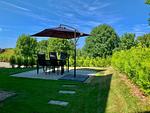 Terrasse - Ferienwohnung "Strandliebe" Lutterbek bei Laboe - Top-Hundeurlaub