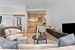 Wohnzimmer - Nordwind Suite Westerland auf Sylt - Top-Hundeurlaub