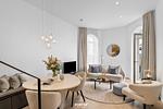 Wohnzimmer - Nordwind Suite Westerland auf Sylt - Top-Hundeurlaub