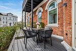 Terrasse - Nordwind Suite Westerland auf Sylt - Top-Hundeurlaub