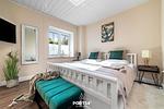 Schlafzimmer - Ferienwohnung Deck 3 Büsum - Top-Hundeurlaub