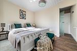 Schlafzimmer - Ferienwohnung Deck 3 Büsum - Top-Hundeurlaub