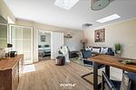 Wohnzimmer - Ferienwohnung Deck 3 Büsum - Top-Hundeurlaub