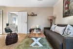 Wohnzimmer - Ferienwohnung Deck 3 Büsum - Top-Hundeurlaub
