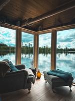 (52) 2 Ferienhäuser am See Flaken in einem Paket - Top-Hundeurlaub