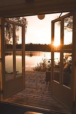 (15) Kristallvilla am See mit Zaun in Schweden - 2 Häuser in einem Paket - Top-Hundeurlaub