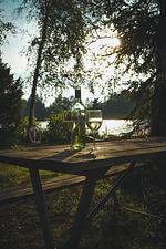 (31) Ferienhaus am See mit eingezäuntem Grundstück und Boot  - Top-Hundeurlaub